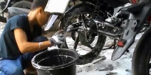 mencuci motor pro