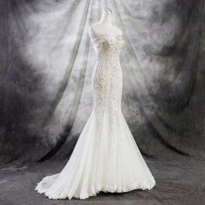 model gaun pernikahan mermaid dress